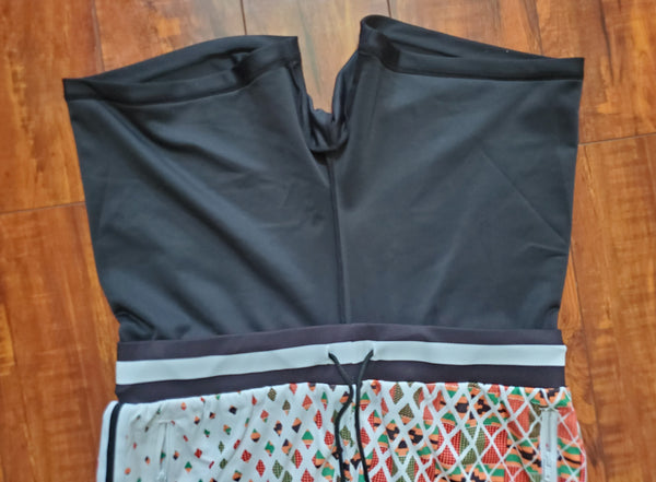 Culture in My DNA Kente Basketball shorts