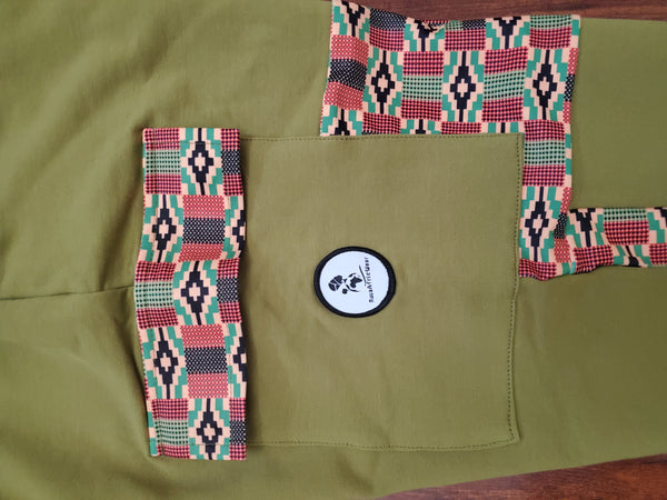 Culture Unisex Utility Joggers (Olive Green)