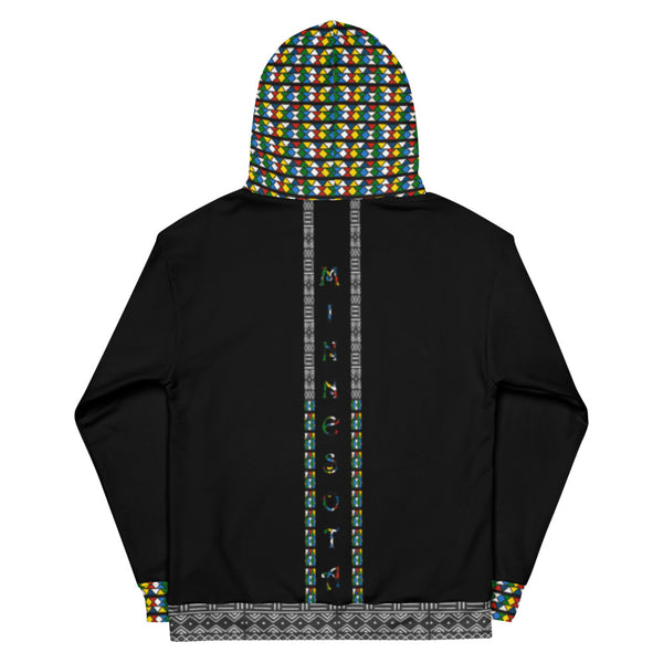 Minnesota Zulu Beads & Mud Cloth Unisex Hoodie