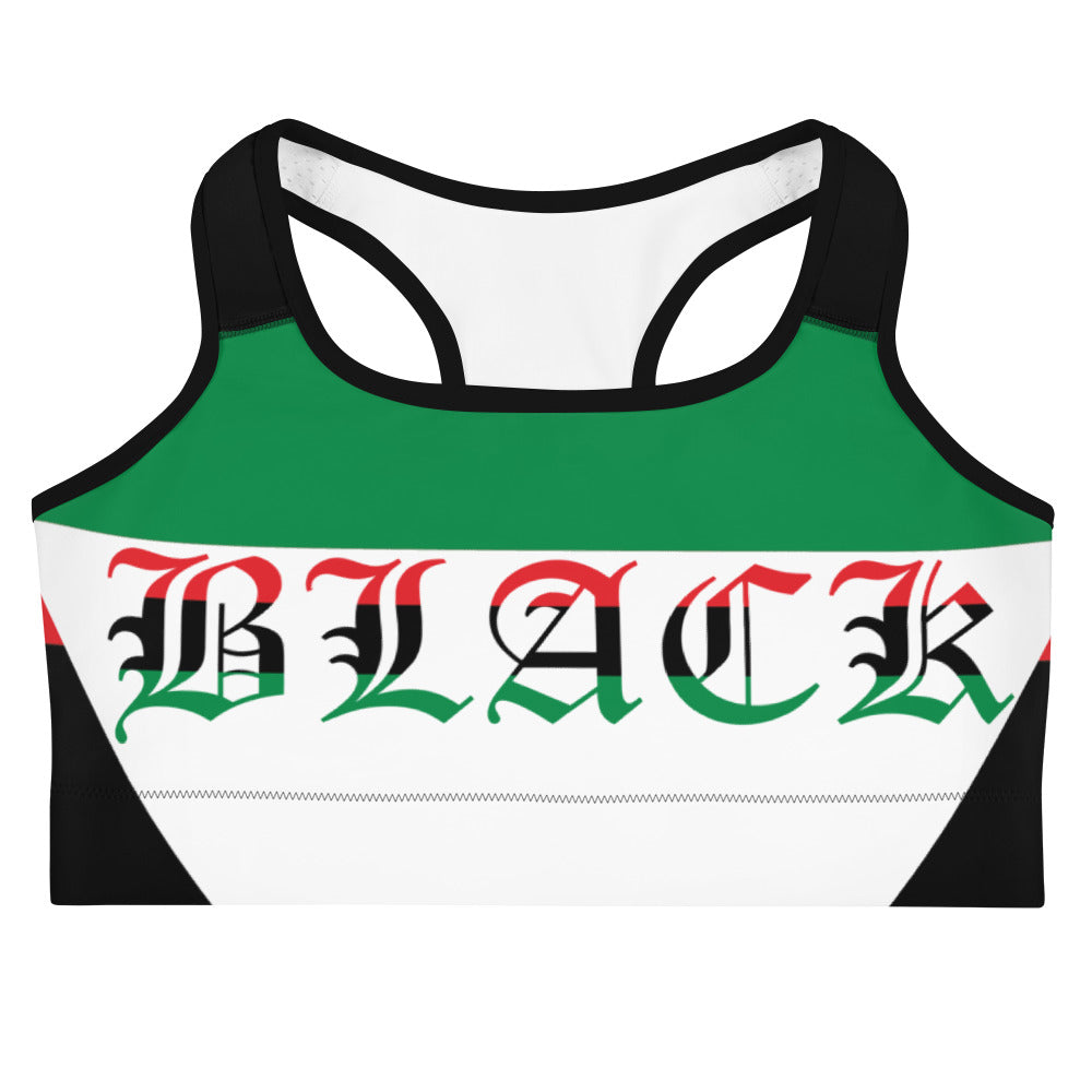 Black Pride Sports bra