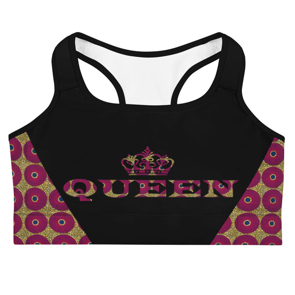 Ankara Queen Sports bra