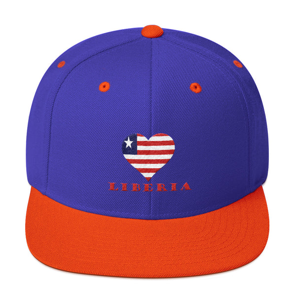 Liberia Love Snapback Hat