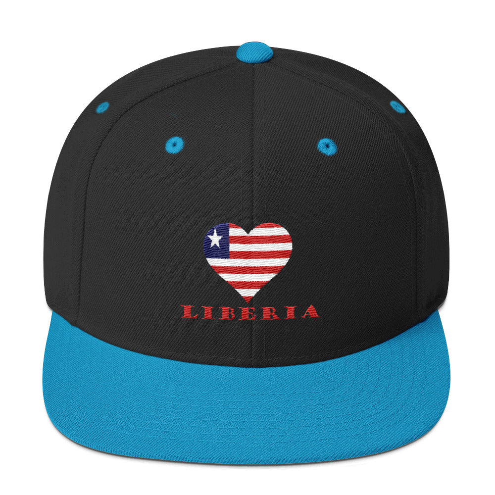 Liberia Love Snapback Hat