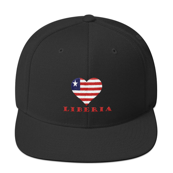 Liberia Love Snapback Hat