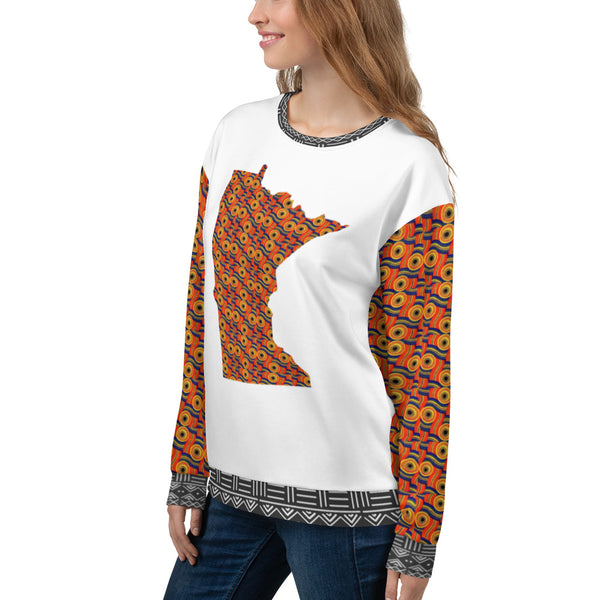Minnesota Kumusha Print Unisex Sweatshirt