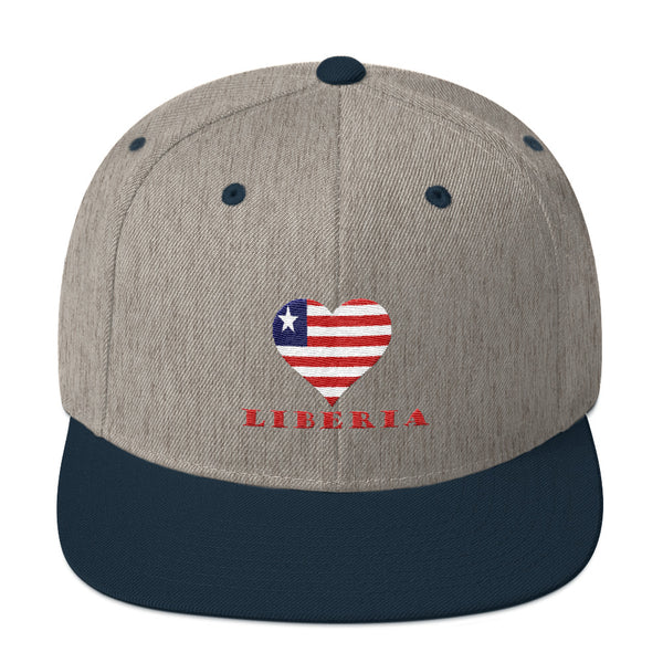 Liberia Love Snapback Hat