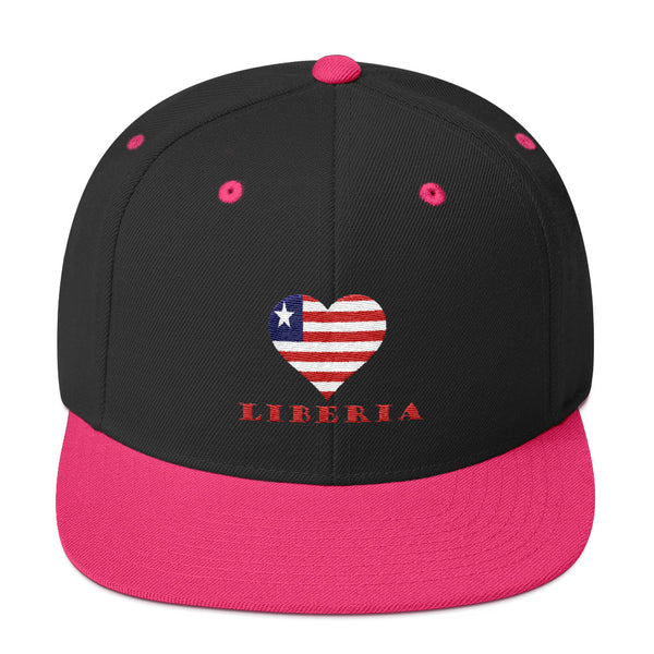 Liberia Love Snapback Hat