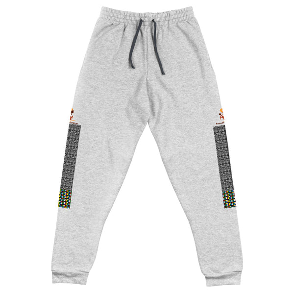 RuvaAfricWear Mud Cloth & Zulu Print Unisex Joggers