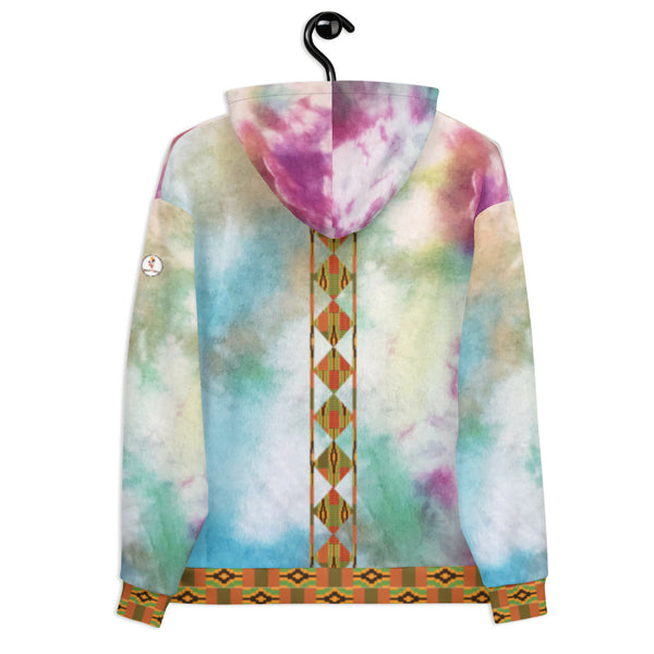 Tie & Dye Kente Unisex Hoodie