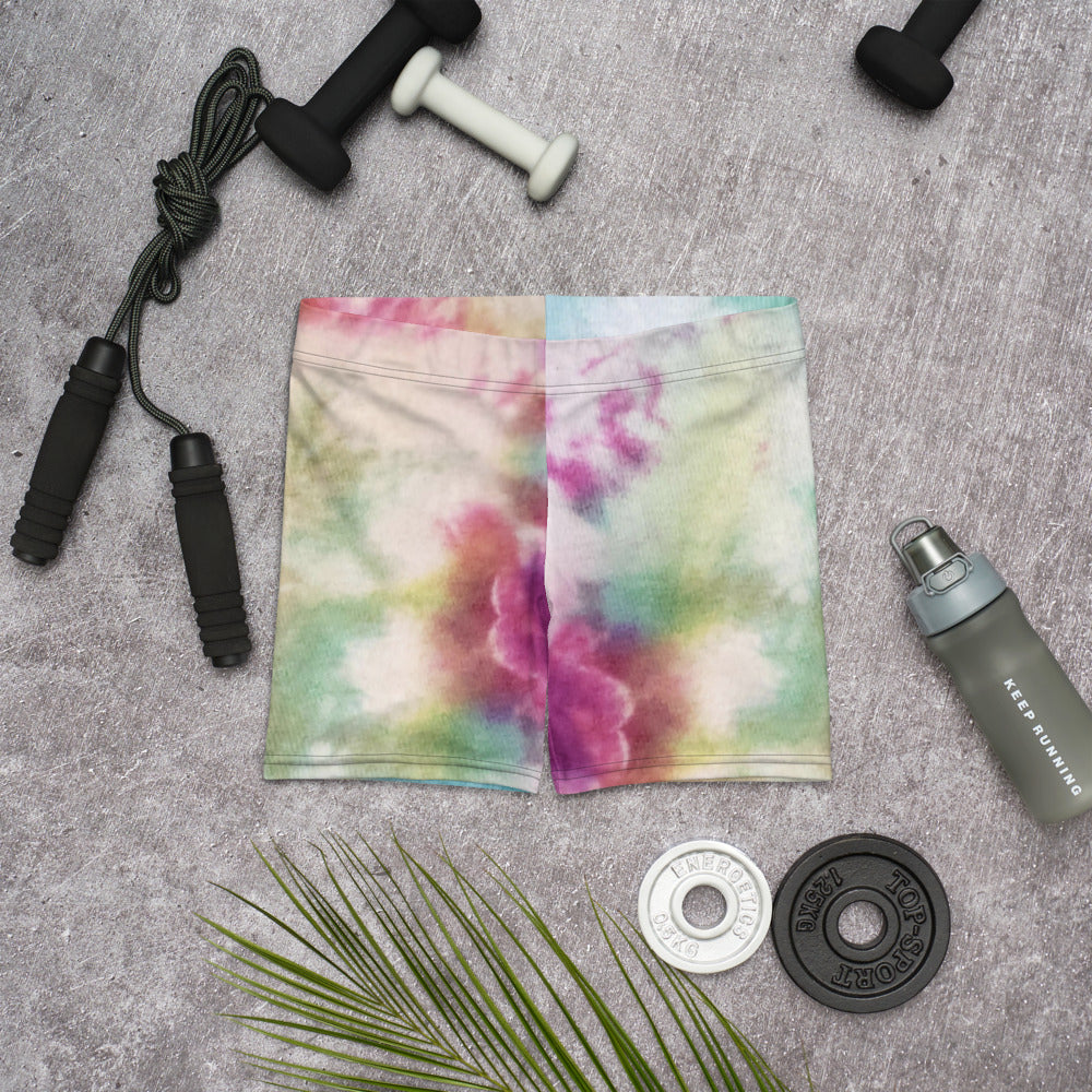 RuvaAfricWear Tie & Dye Shorts