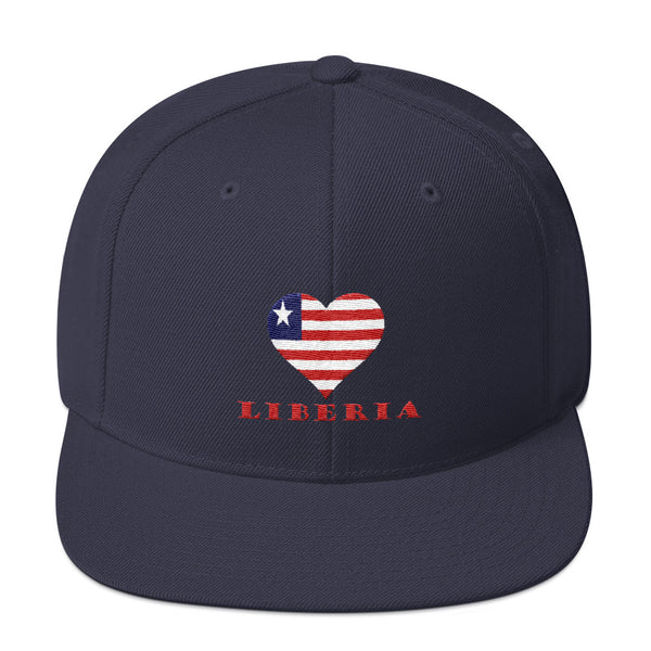Liberia Love Snapback Hat