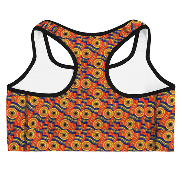 Kumusha African Print Sports bra