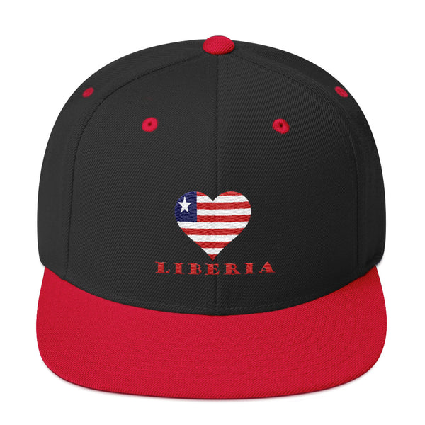 Liberia Love Snapback Hat