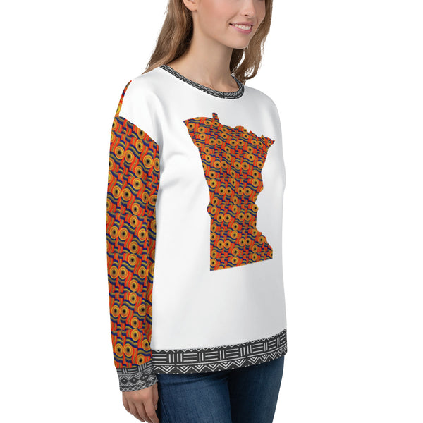 Minnesota Kumusha Print Unisex Sweatshirt