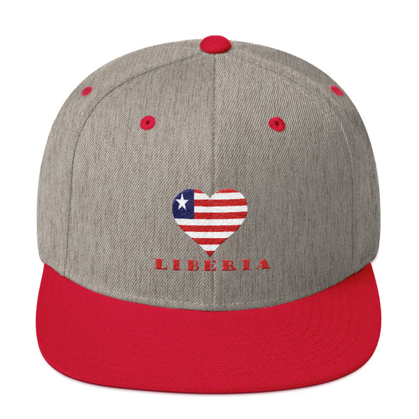 Liberia Love Snapback Hat