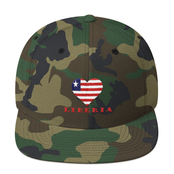 Liberia Love Snapback Hat