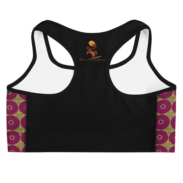Ankara Queen Sports bra
