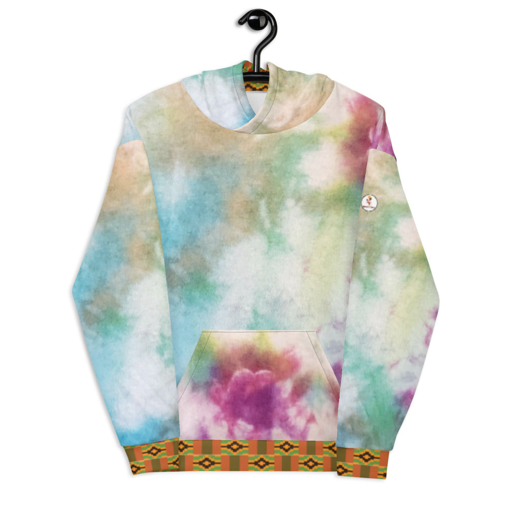 Tie & Dye Kente Unisex Hoodie