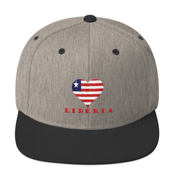 Liberia Love Snapback Hat