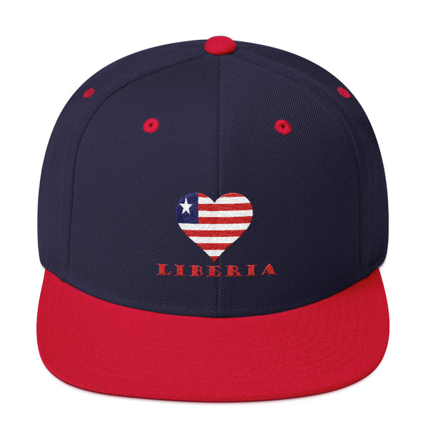 Liberia Love Snapback Hat