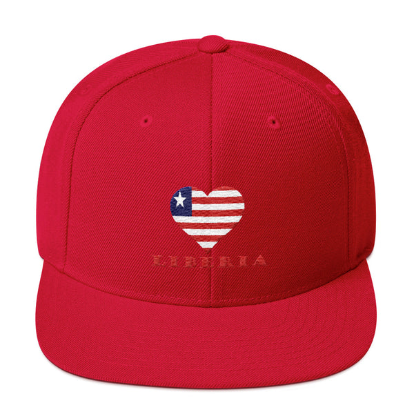 Liberia Love Snapback Hat
