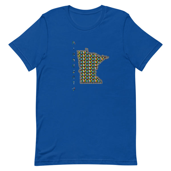 Minnesota Zulu Beads & Mud Cloth Short-Sleeve Unisex T-Shirt
