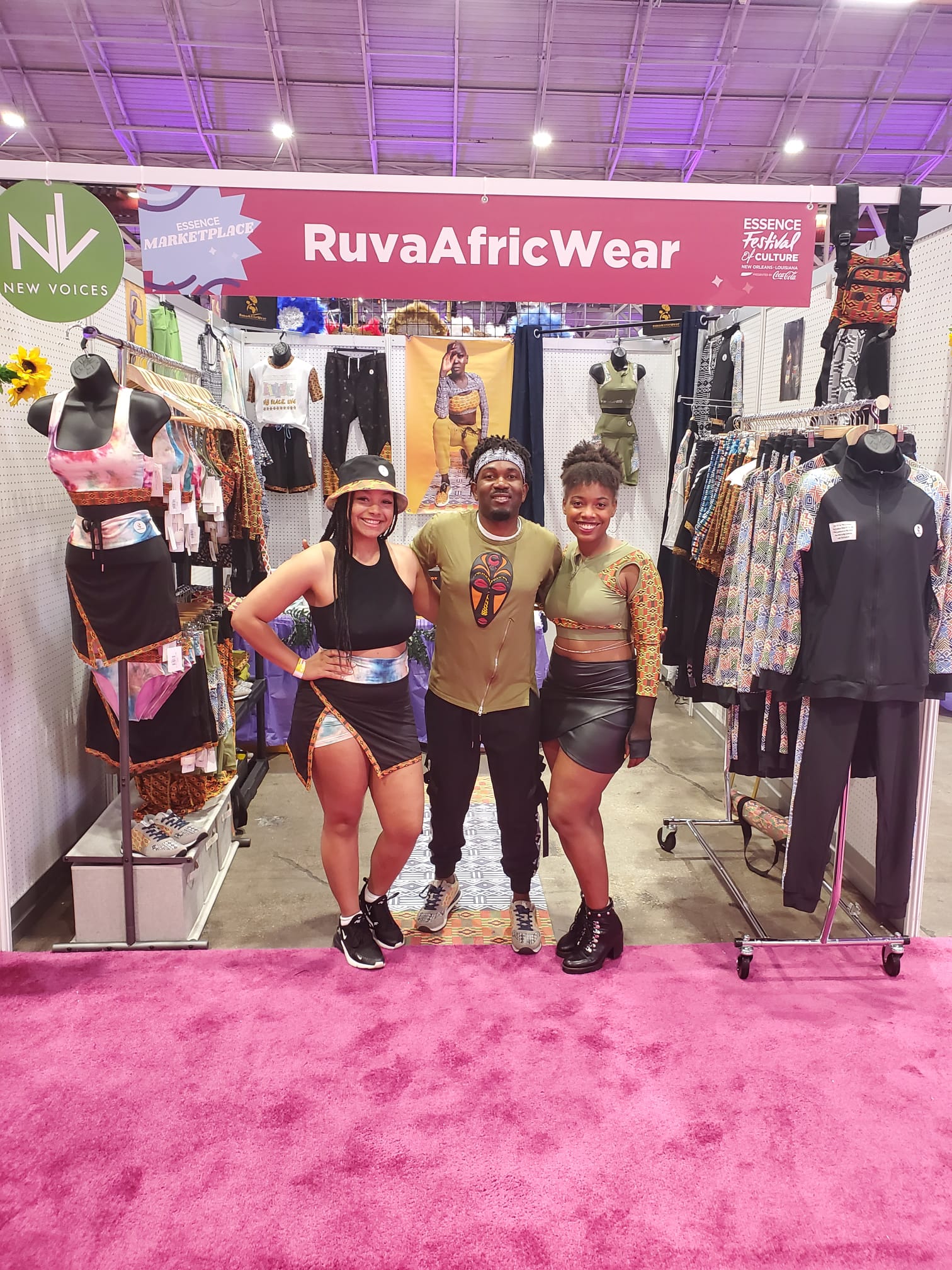 Launching our Tie Dye Collection at Essence Fest 2022!