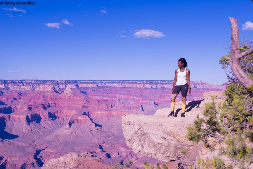 RuvaAfricWear Yoga Pants Grand Canyon Adventures