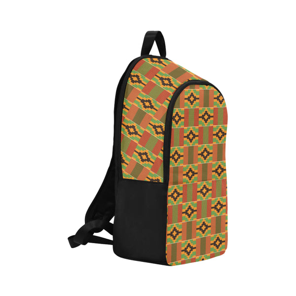 Kente Print Backpack