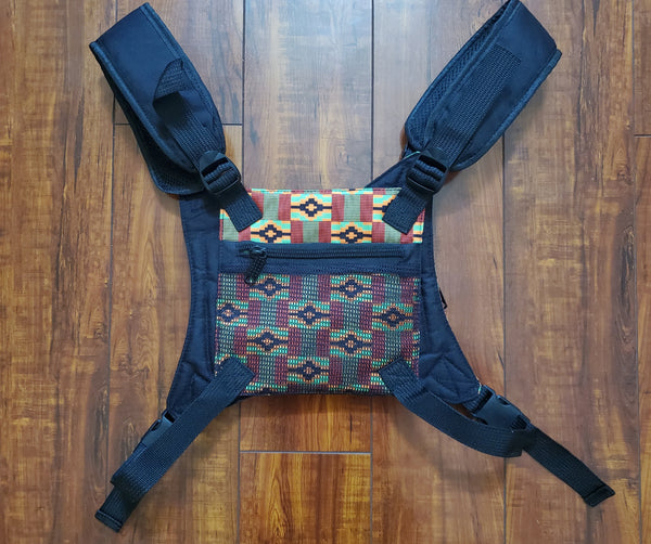 Kente Utility Chest Bag