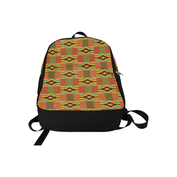 Kente Print Backpack