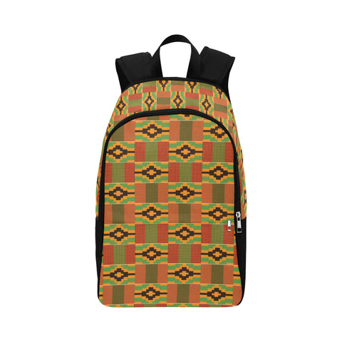 Kente Print Backpack