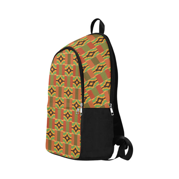 Kente Print Backpack