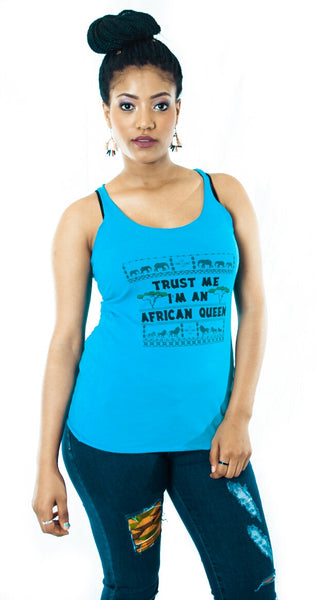 Trust Me I'm An African Queen Women's tank top