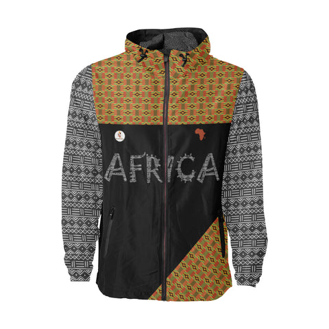 Africa Kente Windbreaker