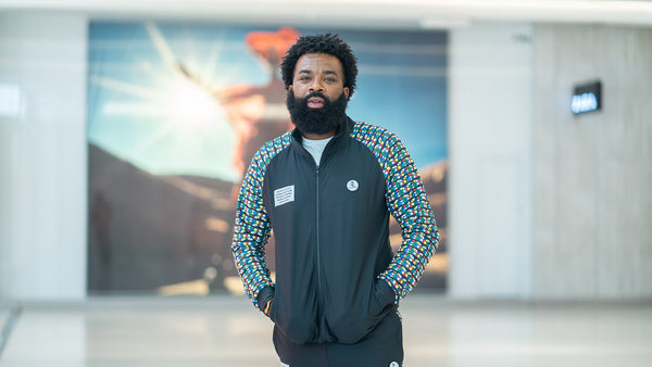 DNA Unisex Track Jacket (Zulu Beads Print)