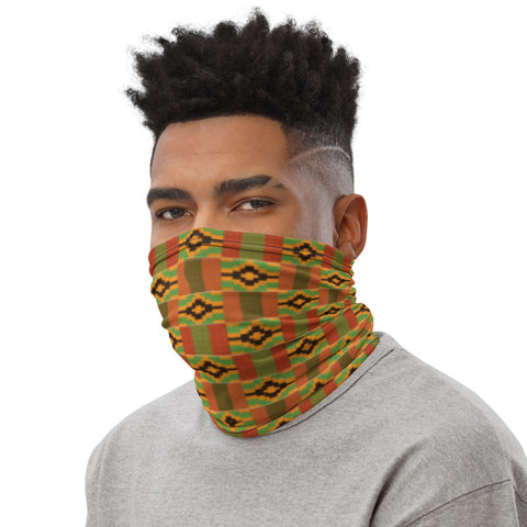 Kente Print Neck Gaiter