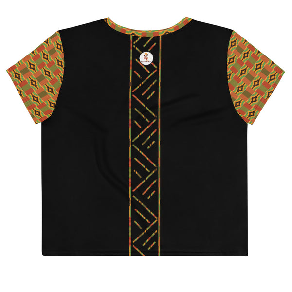 CultureD Kente Crop Tee