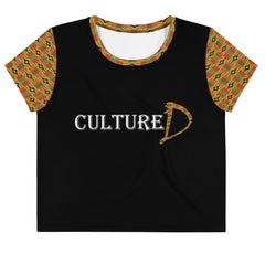 CultureD Kente Crop Tee