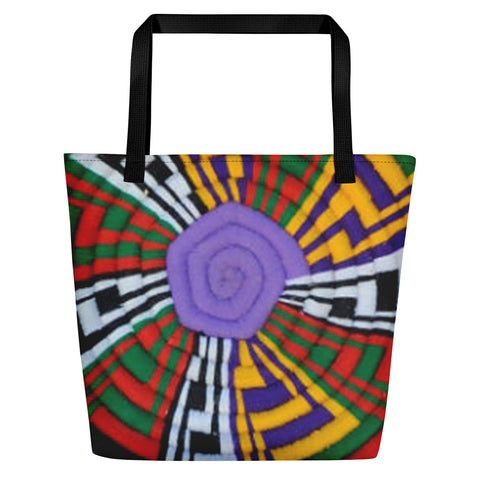 Mesob Print Beach Bag
