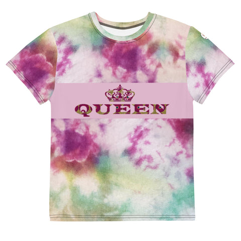 Tie & Dye Queen Youth T-Shirt