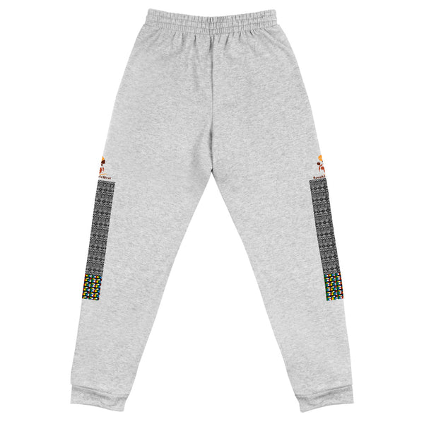 RuvaAfricWear Mud Cloth & Zulu Print Unisex Joggers