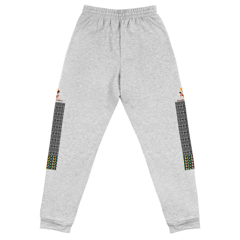 RuvaAfricWear Mud Cloth & Zulu Print Unisex Joggers