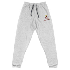 RuvaAfricWear Logo Embroidery Unisex Joggers