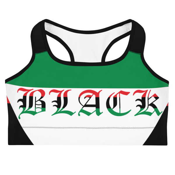 Black Pride Sports bra