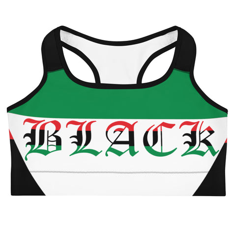 Black Pride Sports bra