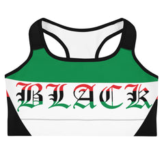 Black Pride Sports bra