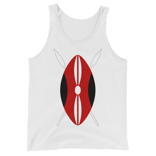 Kenya Shield Unisex  Tank Top