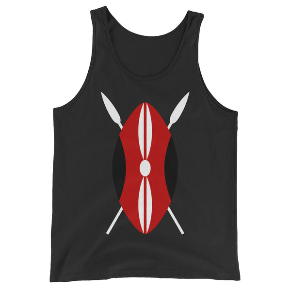 Kenya Shield Unisex  Tank Top