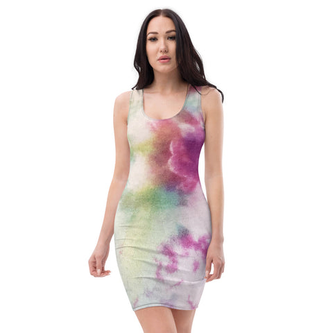 RuvaAfricWear Tie & Dye Dress